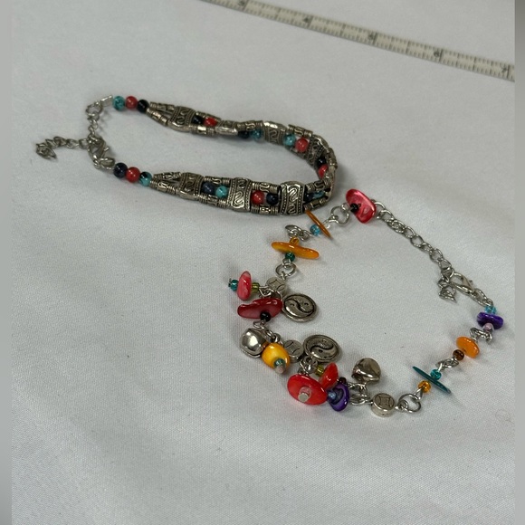 Two Boho Ethnic vibe bracelets - Picture 3 of 4